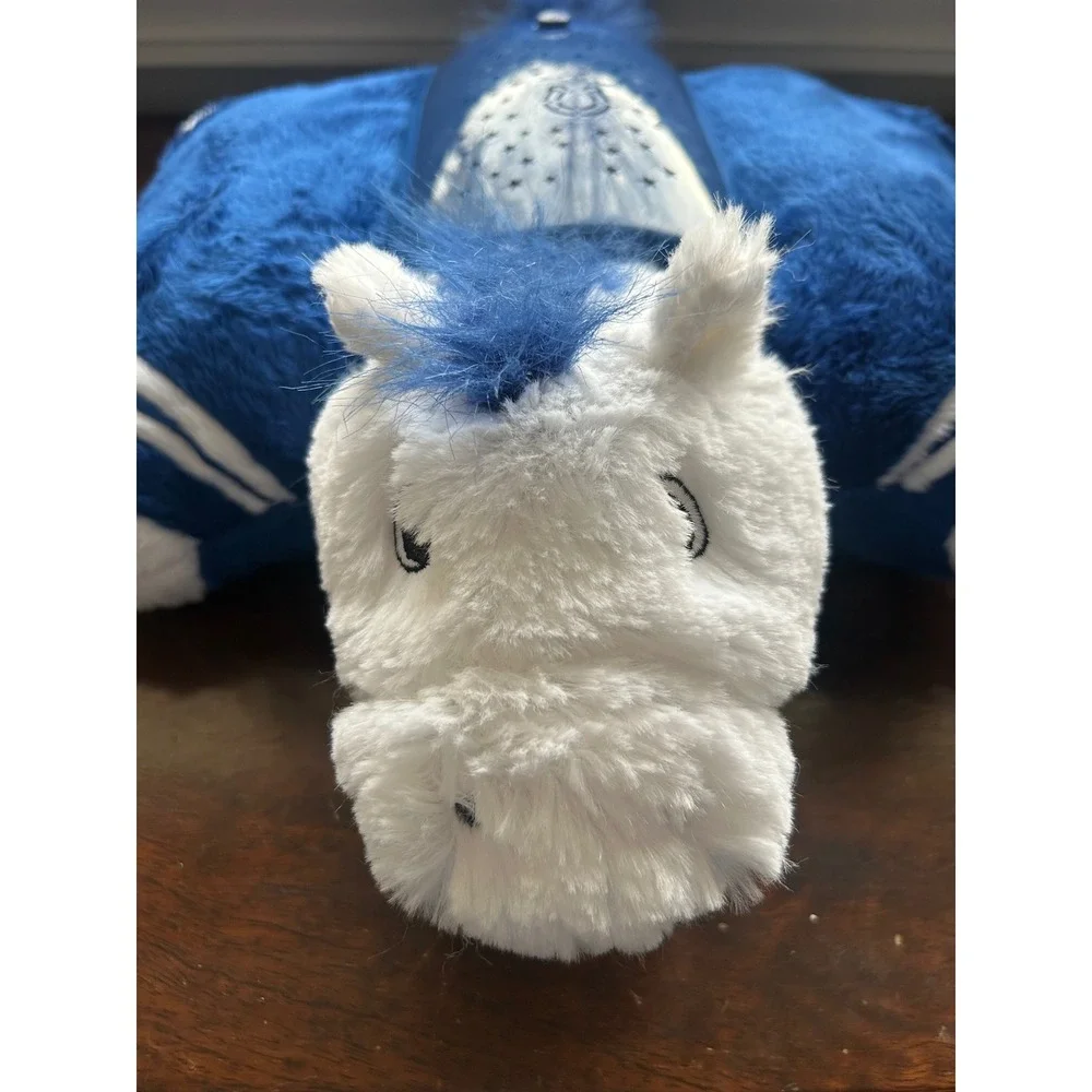 Dream Lites Pillow Pets Colts Blue Horse Projector Night Light‎ Plush Toy